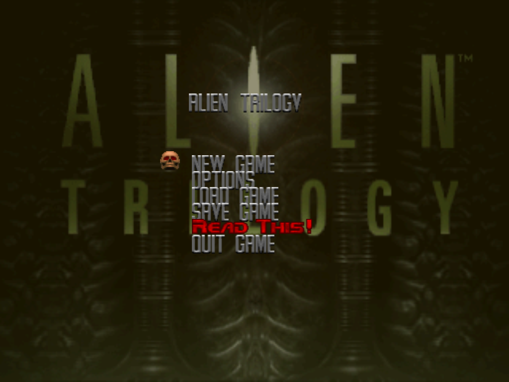 Alien Trilogy Doom logo