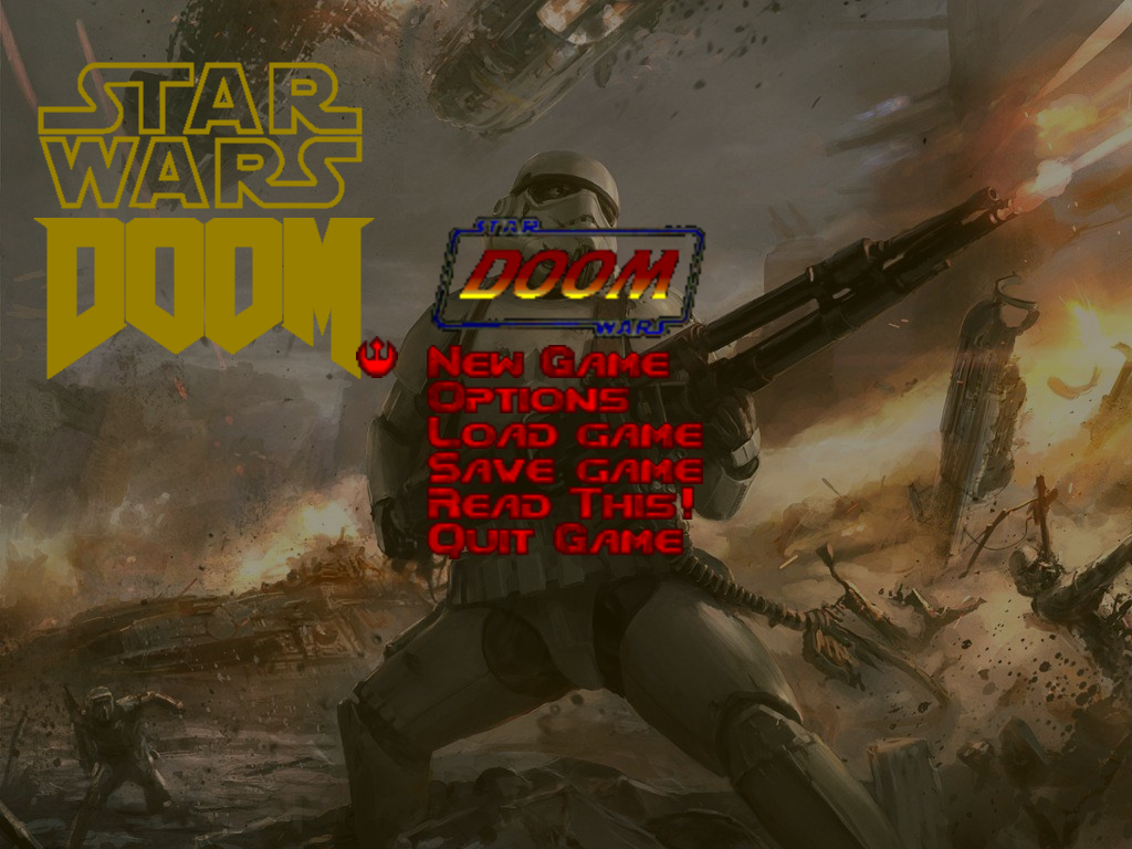 Star Wars Doom logo